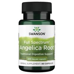 Swanson Dzięgiel (Angelica) 400 mg 60 kapsułka