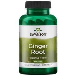 Swanson Imbir (Ginger Root) 540 mg 100 kapsułek