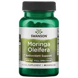 Swanson Moringa Olejodajna (Moringa Oleifera) 400 mg 60 kapsułek