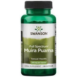 Swanson Muira Puama Root 400 mg 90 kapsułek