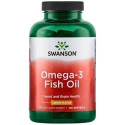 Swanson Omega-3 Fish Oil 180 EPA / 120 DHA 150 kapsułek