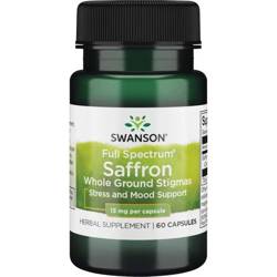Swanson Szafran (Saffron) 15 mg 60 kapsułek