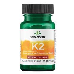 Swanson Witamina K2 + Nattokinaza 30 kapsułek