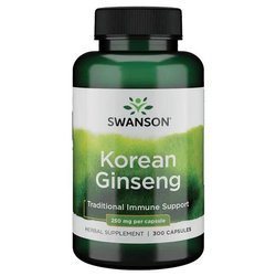 Swanson Żeń-szeń Koreański (Korean Ginseng) 250 mg 300 kapsułek